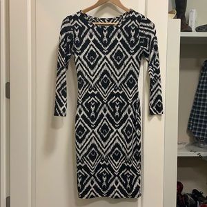 Black and white TBag Los Angeles dress medium